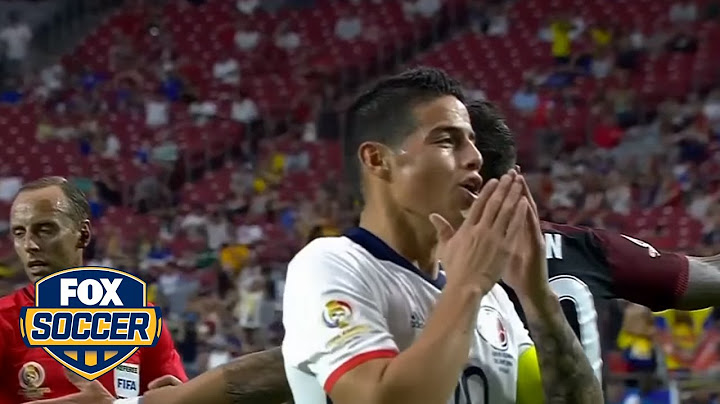 James Rodriguez leads Colombia to third place in Copa America