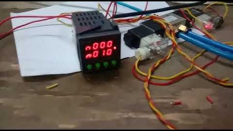 Project- Working of Pneumatic Cylinder by using timer fully automated system