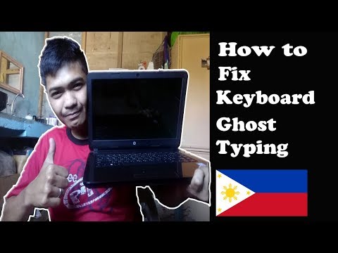 How to Fix laptop keyboard ghost typing  100% solution!