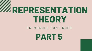 FG- Module Continued || Examples  || Representation Theory || Delhi University || M.Sc (Mathematics)