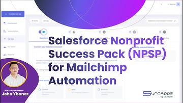 Salesforce Nonprofit Success Pack for Mailchimp Demo