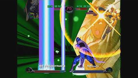 MvC2: 1-Frame DHC Unblockable by Crizzle (Shockwave xx Hail)