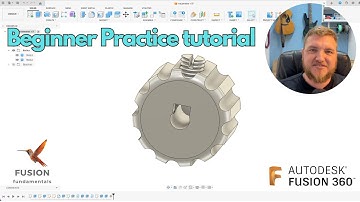 Fusion 360 Beginner Practice tutorial