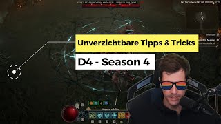 Diablo 4: Unverzichtbare Tipps & Tricks für Season 4