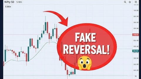 Nifty 50 Live Chart TRAP! Fake Reversal Caught on 5-Min Chart | Traders Beware 🚨📉