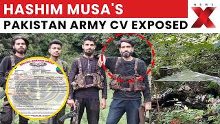 Hashim Musa CV EXPOSED: Lashkar Commander Served 23 Years In Pakistan Army's SSG | NewsX
