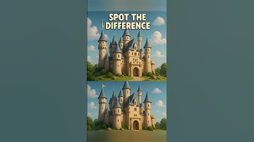 Test your IQ in just 13 seconds || Comment the differences ||#shorts #puzzle