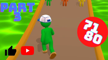 Giant Rush - Gameplay Walkthrough New Update Max Level Part 3 | Levels 71-80 (Android,iOS)