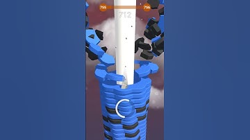 Stack Ball Level 755 UNSTOPPABLE || How to Beat Stack Ball Level 755 || Mokshith Thirumala Gameplay