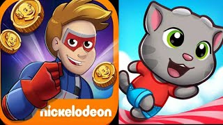 Talking Tom Candy Run vs Henry Danger Crime Warp Gameplay screenshot 5