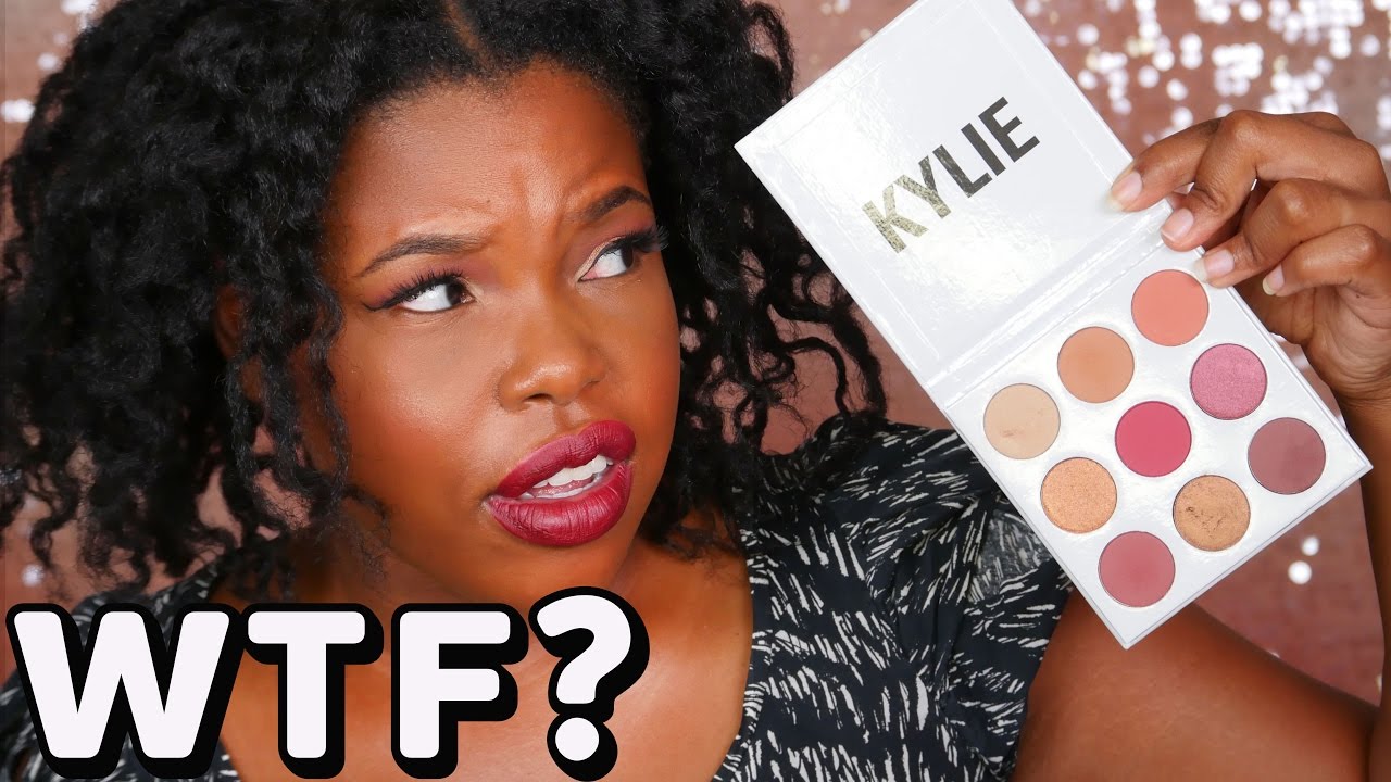 Kylie Jenner THE BURGUNDY PALETTE TUTORIAL Makeup For Dark Skin