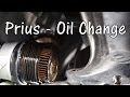 Toyota Prius Oil Change