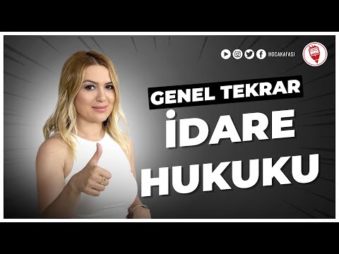 8) İdare Hukuku Full Tekrar - Esra Özkan Karaoğlu (KPSS VATANDAŞLIK GENEL TEKRAR) 2022