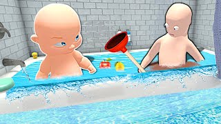 Baby Flooded the Bathroom While Making "SOUP" - Who's Your Daddy 2 Multiplayer screenshot 3