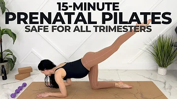 Short & Efficient Prenatal Pilates (15-Minute Pregnancy Pilates Class)