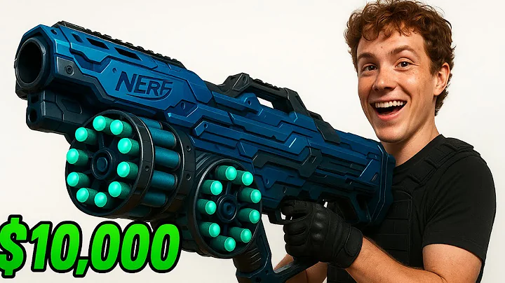 Top 12 MOST EXPENSIVE Nerf Guns EVER MADE