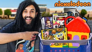 I Drove 2 Hours To A GIANT Thrift Market To Hunt For Rare Vintage Spongebob and Nickelodeon Merch