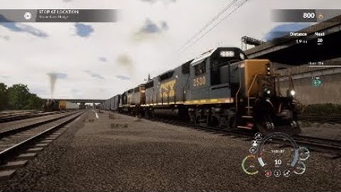 Train sim world PS4. Yard switching with GP38-2