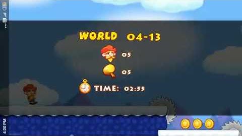 Super jabber jump world 4 level 13, 4-13, best adventurous game ever on Android..!