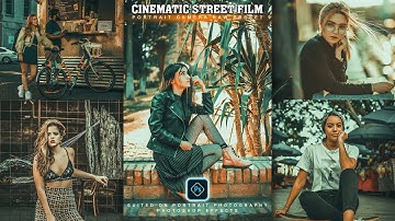 Cinematic Street Film Tone | Camera Raw Preset | Color Grading Photoshop Tutorial