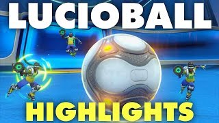 Overwatch LUCIOBALL Highlights | Krazack = GOD