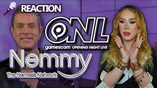 Gamescom Opening Night Live 2026, LIVE REACTIONS!!  | The Nemmy Show