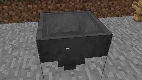 How to Make a Hopper in MineCraft 1.5