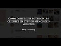 Cómo conseguir potenciales compradores en #etsy en menos de 3minutos