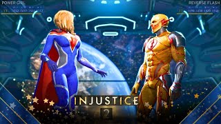 Injustice 2 - Power Girl Vs. Reverse Flash