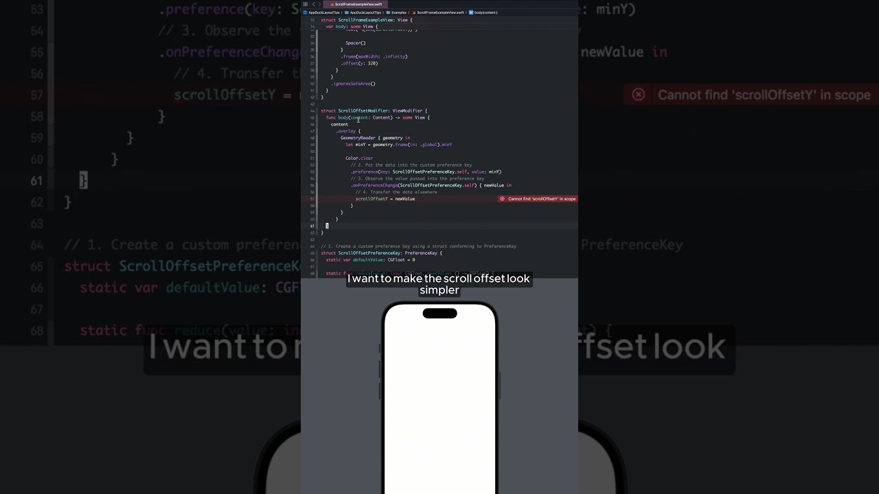 How To Create A Custom View Modifier SwiftUI Ios Swift Shorts