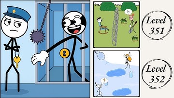 Thief Puzzle: Level 351 , 352 – How to Solve? (Walkthrough)