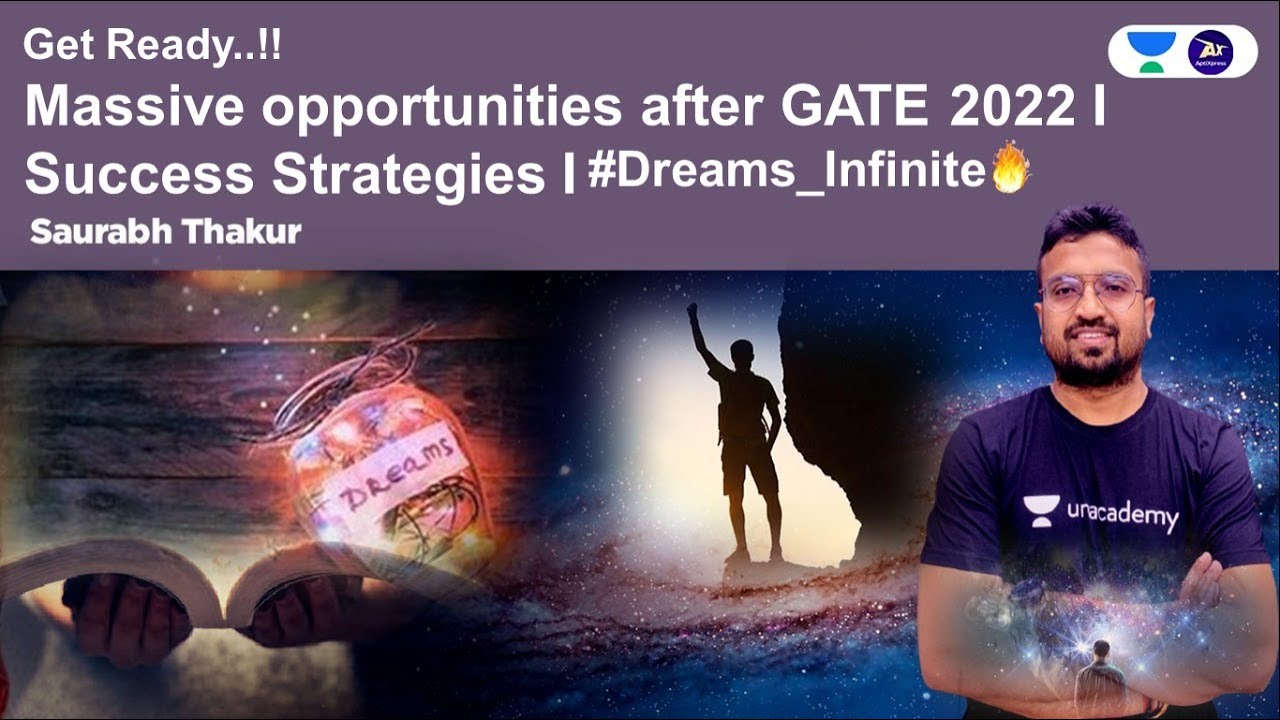Get Ready..!! Massive opportunities after GATE 2022 I Success Strategies I #Dream_Infinite