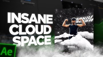 Insane Cloud Space Edit Effect in After Effects (Step by Step Tutorial)