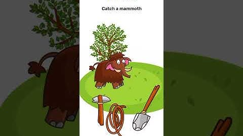 Brain Blow 409 Catch a mammoth Brain Blow 2021 Offline game new update