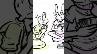 Ribbit and Jaxs GIRLS NIGHT? #theamazingdigitalcircus #digitalcircus #funnybunny #jaxdigitalcircus