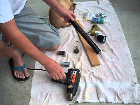 alkaline battery leak clean-up | FunnyDog.TV