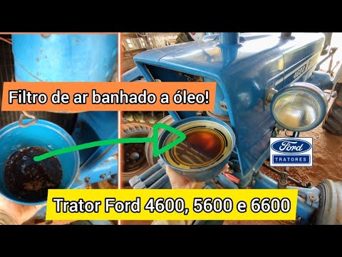 Oil-air filter for Ford 4600, 5600 and 6600 tractors | How to perform maintenance?