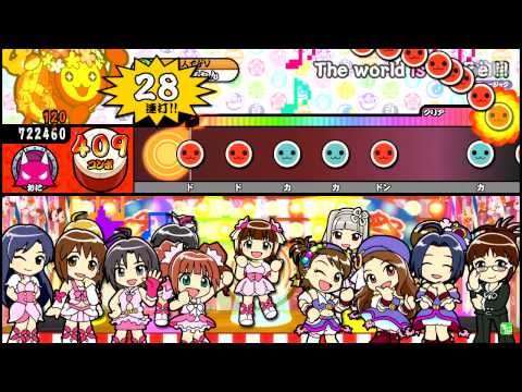 【太鼓の達人】The world is all one!! (おに) 全良