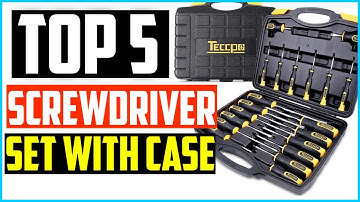 Top 5 Best Screwdriver Set with Case in 2024