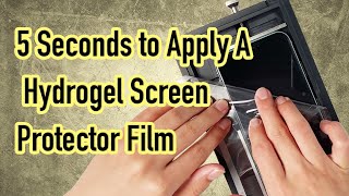 5 Seconds to Apply A Hydrogel Screen Protector Film screenshot 4
