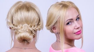 Bun with Two Braids Hair Tutorial
Add a beautiful detail to your everyday bun with braided details!
Subscribe to our YouTube Channel ( http://bit.ly/150tGxA ) and get inspired by our hair tutorials. For Pictures and Step by Step instructions make sure to visit:
http://www.becomegorgeous.com/hair/
Hair by Laura Popovici
Visit our YouTube Channel ( http://www.youtube.com/BecomeGorgeouscom ) for more videos.
Subscribe to receive new videos in your feed:
http://bit.ly/150tGxA
We are social!
http://www.facebook.com/becomegorgeous
http://twitter.com/BecomeGorgeous
http://pinterest.com/becomegorgeous/
https://plus.google.com/+becomegorgeous Bun with Two Braids Hair Tutorial