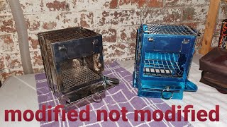 How I Modified my cheap lixada £20 Chinese fire stove from amazon to make it safer for usage,