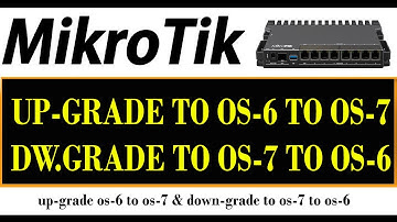 Tutorial 65: Part-1 Mikrotik RouterOS, Upgrading and downgrading , Radius manager WireGuard