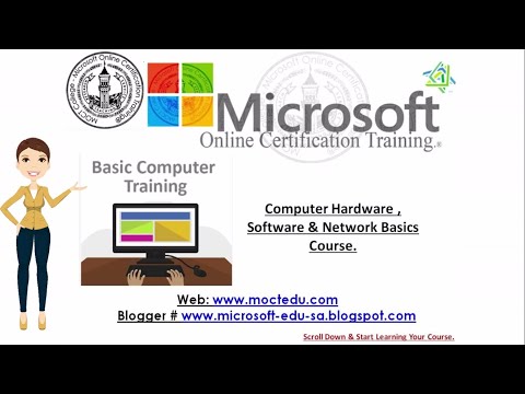 Computer Basic Course - Computer Software's, Operating System & Application - Module by MOCT College