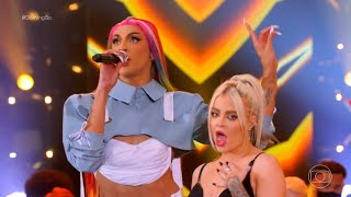 Luísa Sonza, Pabllo Vittar - MODO TURBO (Ao Vivo) no Domingão