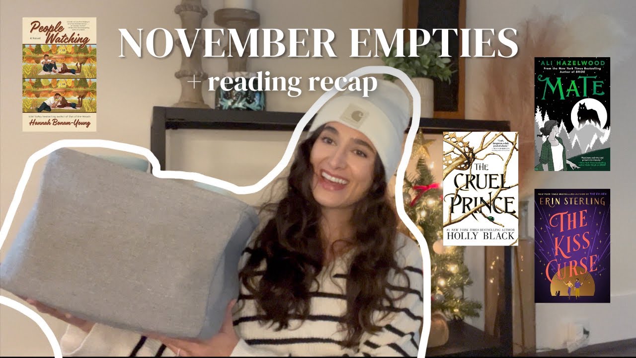 Пустые баночки и обзор чтения за ноябрь (свечи, средства по уходу за телом, косметика)