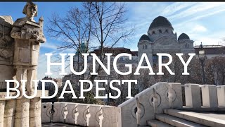 Hungary  Budapest 🇭🇺, walking tour 4k February 2025,(Full Tour)  🙏👍❤️🔔👀😄😄