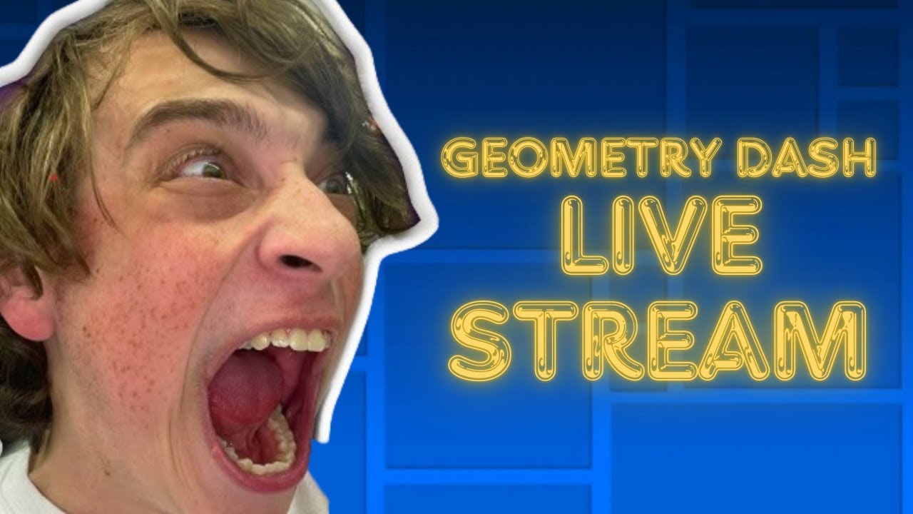 🔴LIVE Geometry Dash Live Stream - YouTube