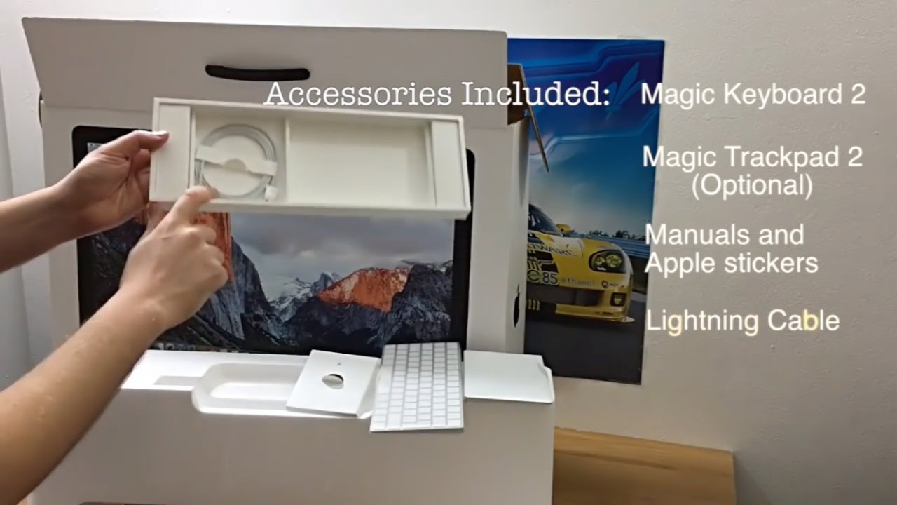 本体と元箱 Apple iMac 27インチ シルバー M395X 5K iMac Retina 5K intel Core i9 3.6GHz(10コア) 27インチ Silver (2020