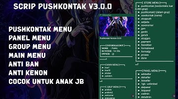SC BOT WA TERBARU 2025 | ANTI KENON & BANNED | SC BOT PUSHKONTAK TERBARU